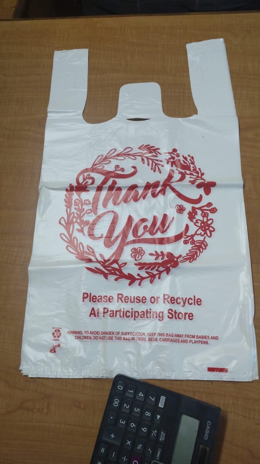 Plastic Products / Plastic Bags / Printed Plastic Bags / S5 White - 22