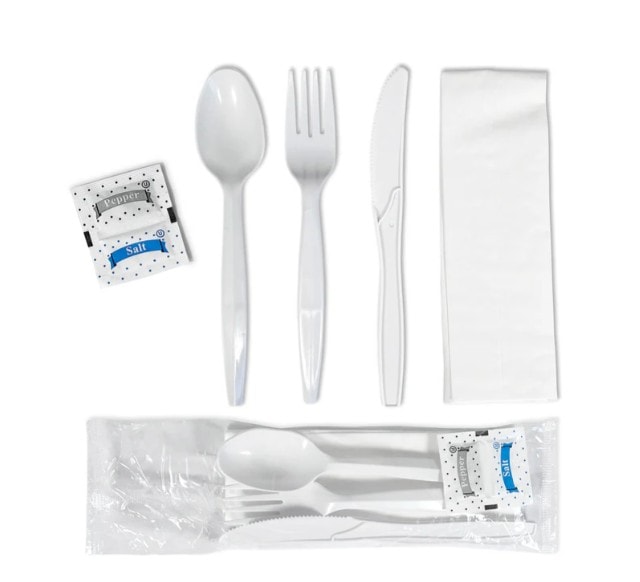 Plastic Products / Cutlery / 6 Pcs Cutlery Set