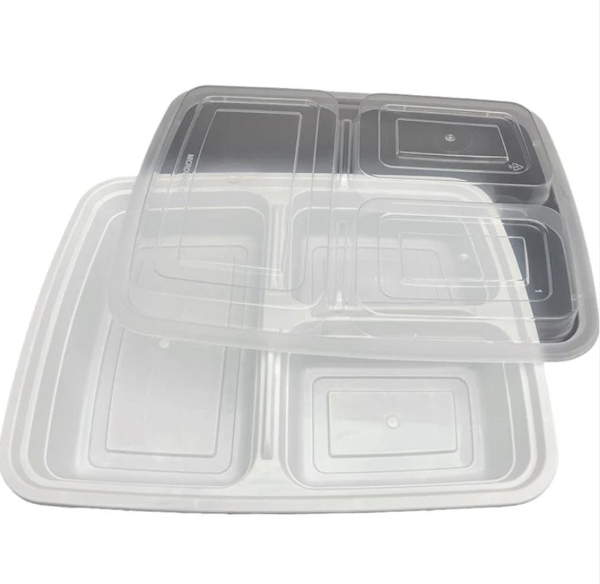 Plastic Products / Combo Containers / 3 Compartment