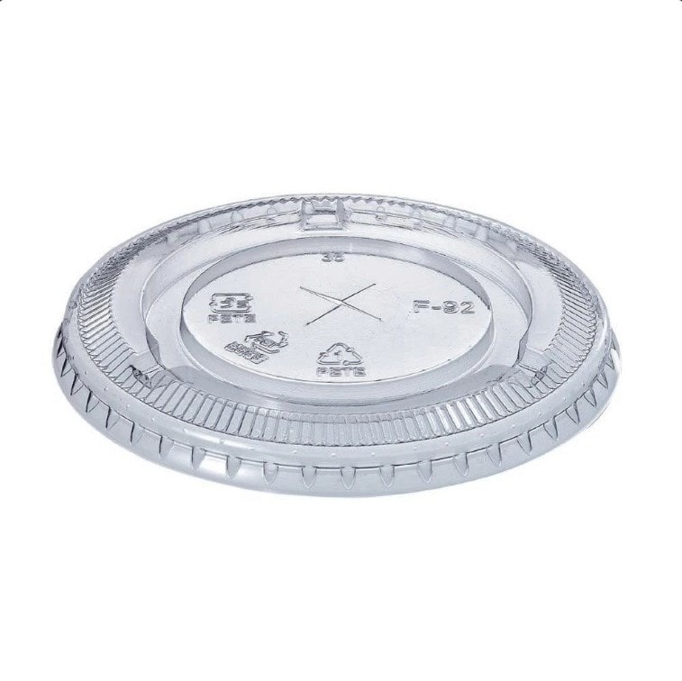 Plastic Products / Clear PET Cups / Flat Lid