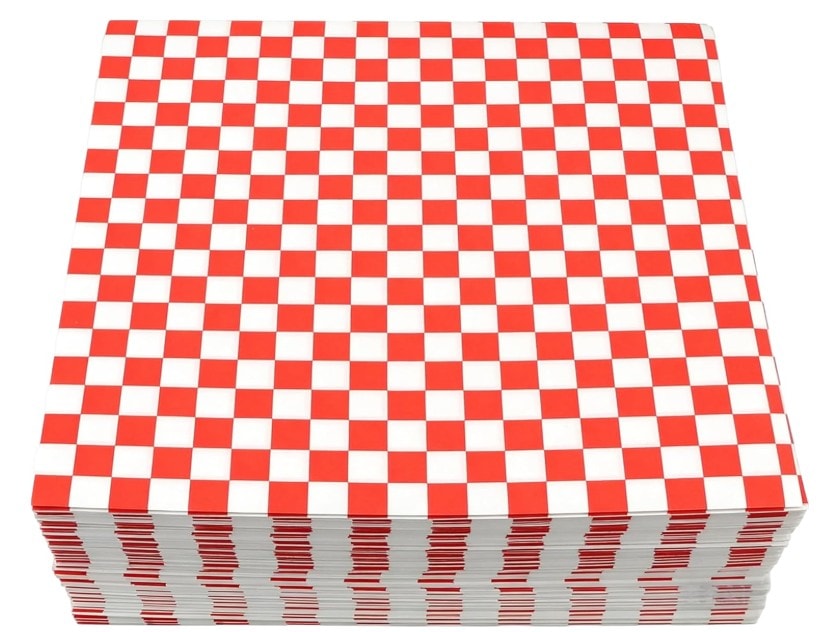Paper Products / Papers / Red Checkered paper