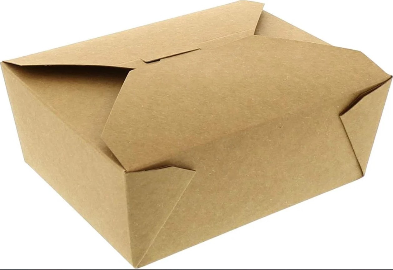 Paper Products / Kraft Fold Box / Poutine