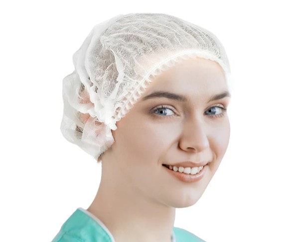 White Hairnet